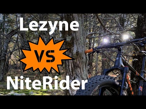 Lezyne Macro Drive vs. NiteRider Lumina
