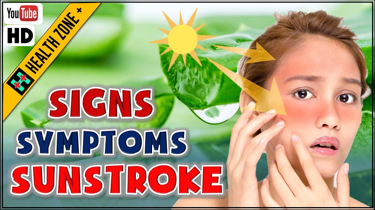 7 Signs of Sunstroke