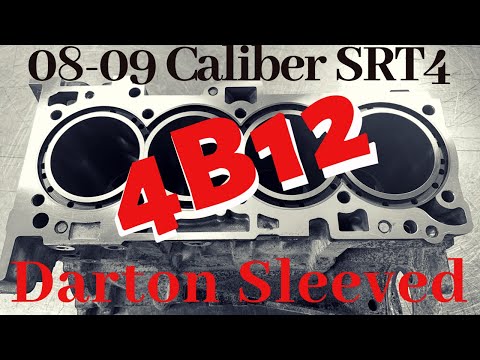 My Freshly Sleeved Caliber SRT4 4B12 Engine w/85mm EvoX Sleeves - Darton East / ARFab Unboxing