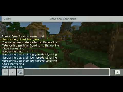 How to kill Herobrine in MCPE