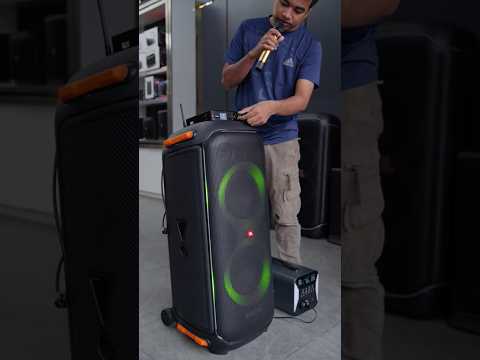 PartyBox 710 With Karaoke Microphone | JBL Speaker #usa #unitedstates #losangeles #california #jbl
