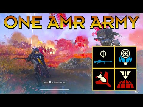 Helldivers 2 - AMR feels like one of THE BEST weapons against bots