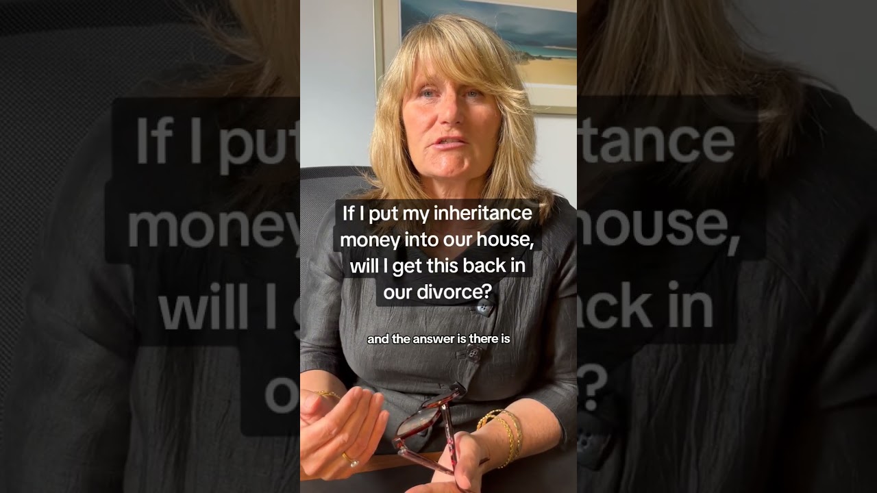 If I put my inheritance money into our house, will I get this back in divorce?