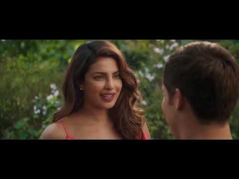 Trailer collage: open-plan office, flowered city square, and final rooftop dance—mapped to score, pop needle-drops, and cast cover