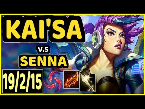 YUUKI60 (KAI'SA) vs SENNA - 19/2/15 KDA BOTTOM ADC GAMEPLAY - EUW Ranked DIAMOND