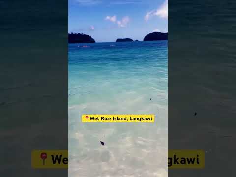 🌴Langkawi's Hidden Paradise |Wet Rice Island #Langkawi #WetRiceIsland #PulauBerasBasah #malaysia