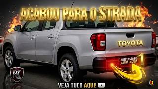 TOYOTA ACERTA EM CHEIO: NOVA PICAPE DE R$ 100 MIL DESAFIA STRADA E CIA!