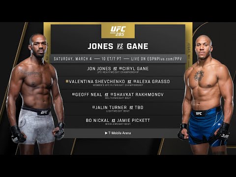 Jon Jones vs Cyril Gane | FULL FIGHT | UFC 285 FREE FIGHT