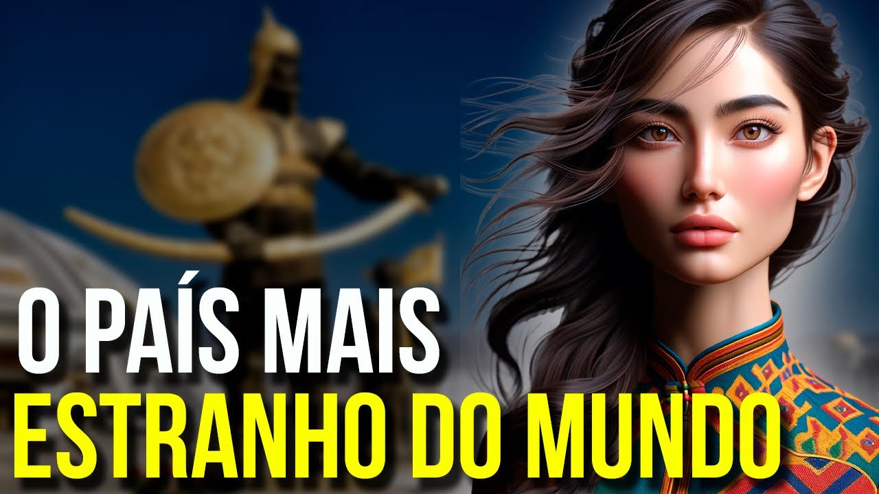 🇹🇲 O País mais MISTERIOSO e SECRETO do Mundo‼️ Até onde pode chegar a LOUCURA de um Ditador 😳