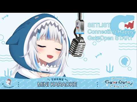 Gawr Gura sings Gate Open: START!
