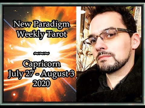 Capricorn  Weekly Tarot Horoscope July 27 - August 3 2020