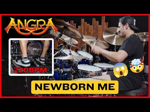 BRUNO VALVERDE - NEWBORN ME - ANGRA - DRUM PLAYTHROUGH