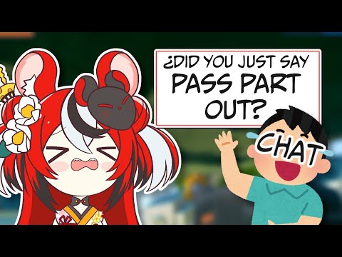 Bae gets bullied by chat for saying Passpartout wrong | HoloEN【 Hakos Baelz 】