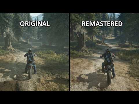 Days Gone Remastered vs Original - Graphics Comparison (PS4 vs PS5)