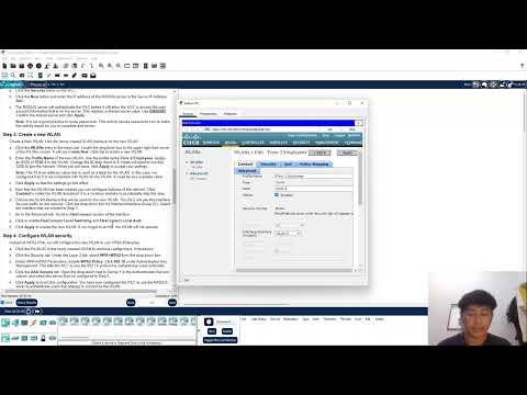 Packet Tracer - Configure a WPA2 Enterprise WLAN on the WLC