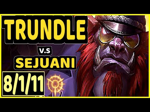 JANKOS (TRUNDLE) vs SEJUANI - 8/1/11 KDA JUNGLE CHALLENGER GAMEPLAY - EUW