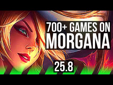 MORGANA vs GRAGAS (JGL) | 6/1/7, 700+ games | KR Master | 25.8