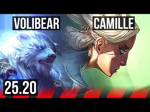 VOLIBEAR vs CAMILLE (TOP) | 4/1/3 | EUW Master | 25.20