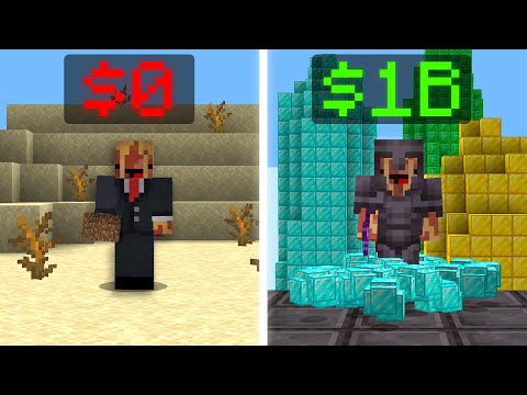 $0 to $1 Billion on Minecraft's Largest Server