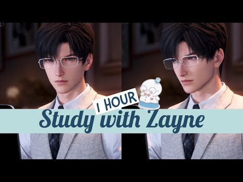 Study with Zayne (1 Hour) | Love and Deepspace