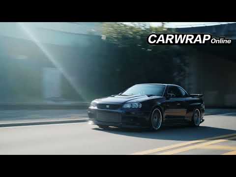 Gloss Metallic Midnight Purple Car Wrap From Carwraponline