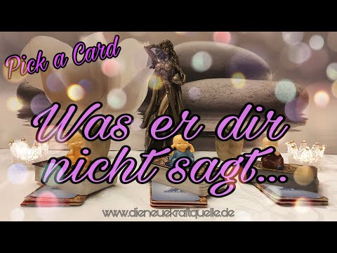 Pick a Card -  Was er dir nicht sagt...