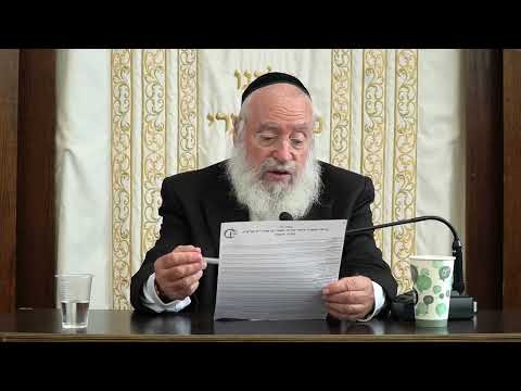 The Mitzvah of Teshuvah | Weekly Shiur by Rav Asher Weiss Shlit"a (5786)