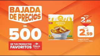 Carrefour Bajada de Precios en los nuggets de pollo anuncio