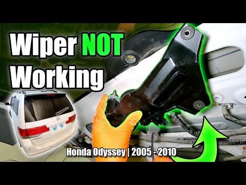 How to Replace Rear Wiper Motor on Honda Odyssey | 2005 - 2010