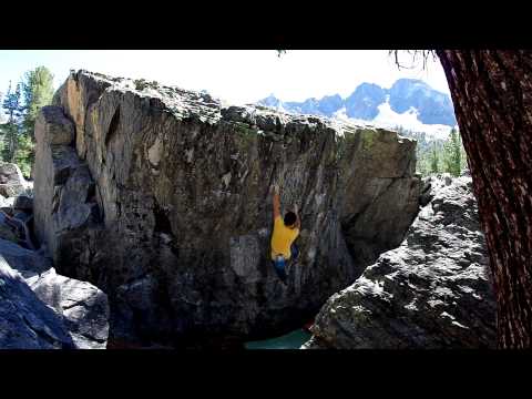Way Lake Bouldering: The Six (V6)