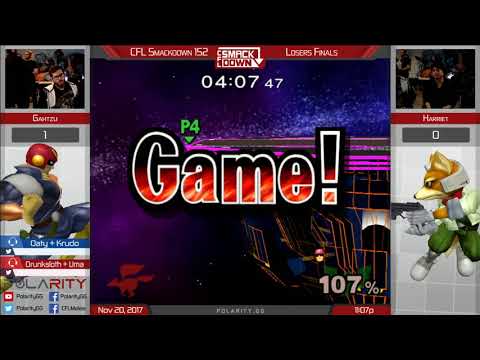 CFL Smackdown 152 Melee - Gahtzu (Falcon) vs Harriet (Fox) - Losers Finals