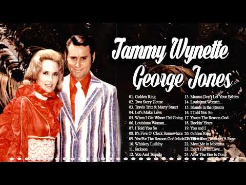 George Jones and Tammy Wynette - Country Duet Songs - Favorite Country Duet Best Songs Ever