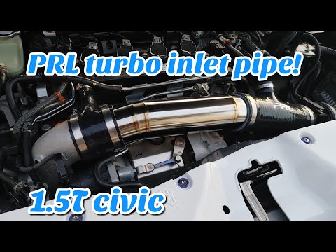 How to install PRL Turbo inlet pipe on 1.5T 10th gen civic with W2 turbo