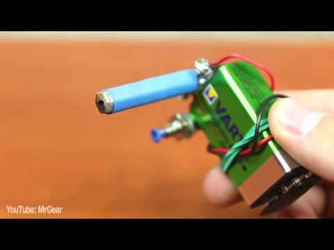 Mini Matchstick Gun   The Pocket Pistol Simple Life H---cks ( Home Made )