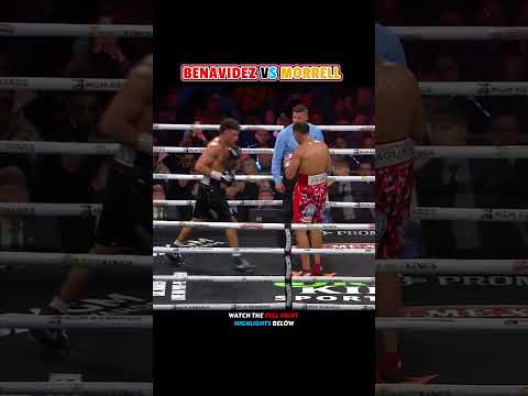 David Benavidez  VS. David Morrell | HIGHLIGHTS        #boxing #sports  #combat