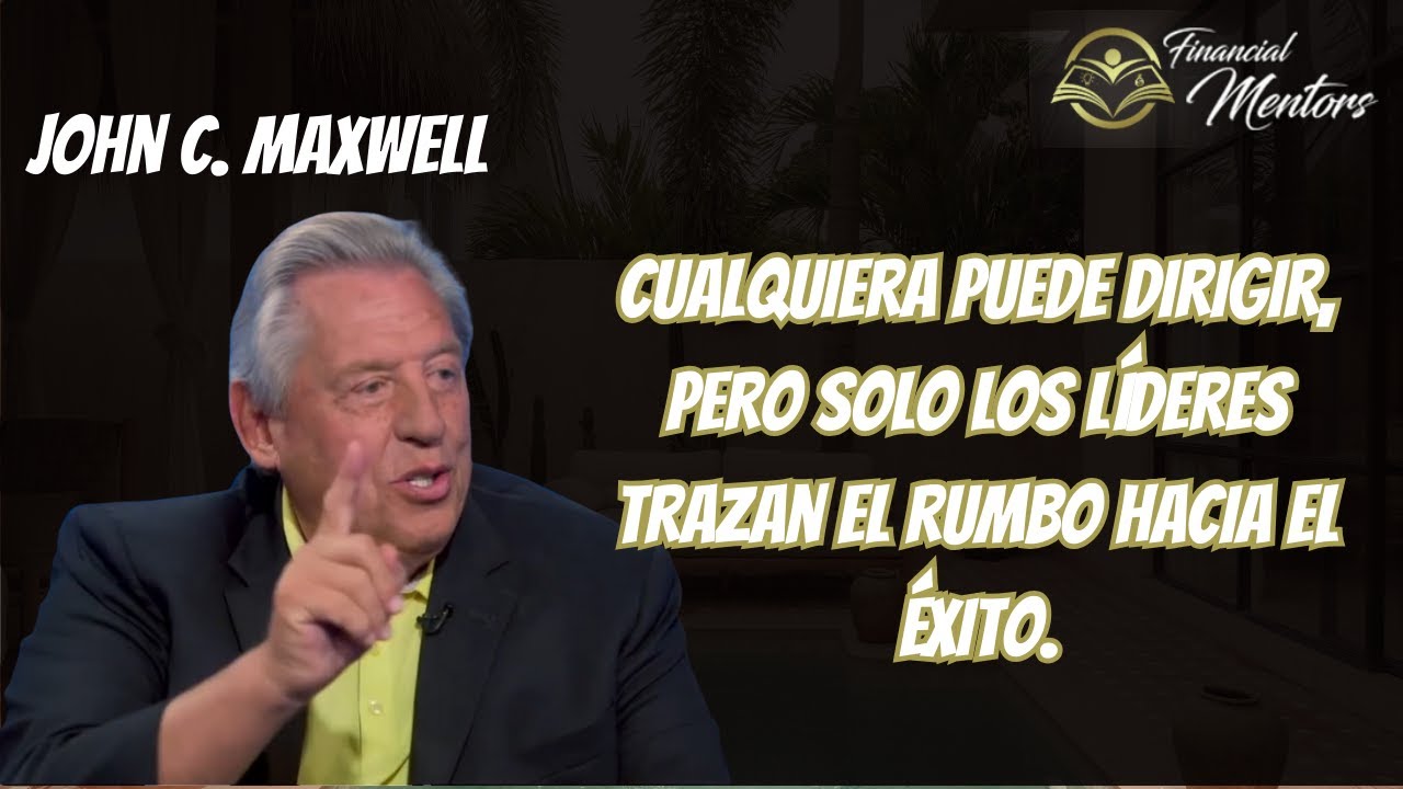 Cualquiera puede dirigir, pero solo los líderes trazan el rumbo hacia el éxito.