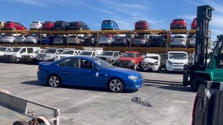 Buying a Car From Pickles Salvage Auctions. Another 06 BF XR6 MK1 Shockwave Blue