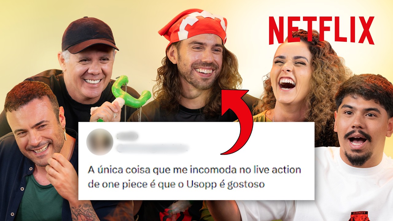 Zoro e Usopp GOSTOSOS? Dubladores de ONE PIECE: A Série lendo comentários