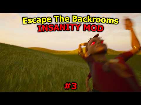 Escape The Backrooms INSANITY MOD Playthrough - PART 3