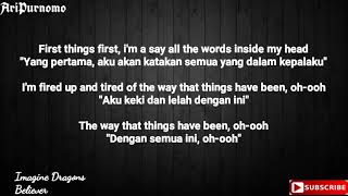 Download lagu Imagine Dragons - Believer lirik dan terjemahan mp3