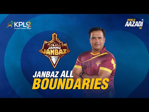 Jammu Janbaz all Boundries | Match-01 | KPL Season 2