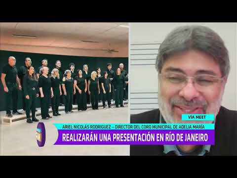 Ariel Nicolás Rodriguez – director del Coro Municipal de Adelia María