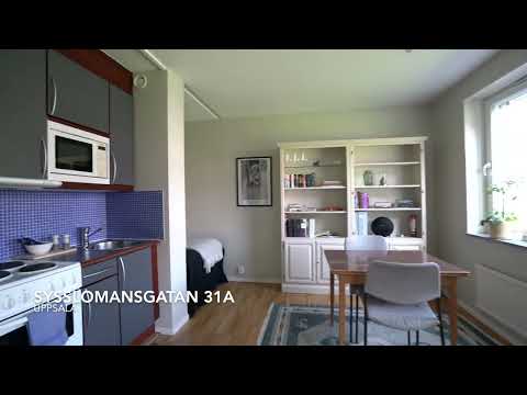 Sysslomansgatan 31A - 1:a · 27.4m2 - Luthagen : Via Notar mäklare Uppsala