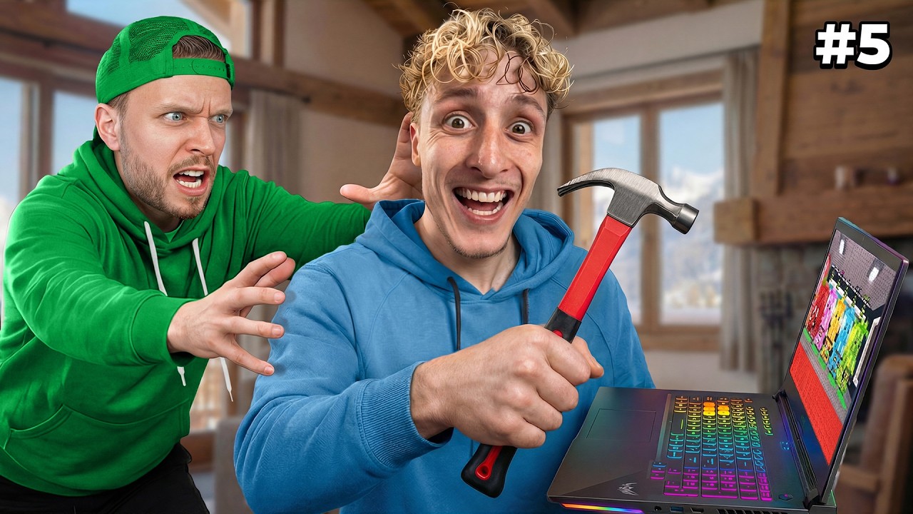 Toinelag broke Unchained's PC! (VLOG #5)