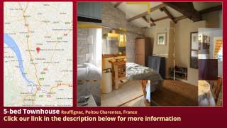 5-bed Townhouse for Sale in Rouffignac, Poitou Charentes, France on frenchlife.biz