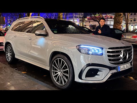 2026 Mercedes GLS 580  - Full NIGHT Drive  Review Interior Exterior Infotainment