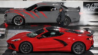 Download lagu Hellcat vs C8 Corvette mp3