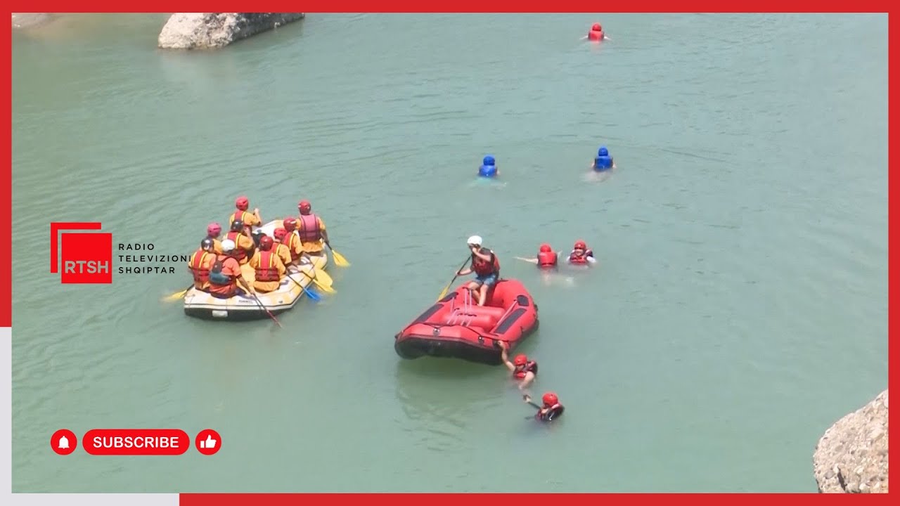 Rafting në lumin Vjosa, një atraksion gjithnjë në rritje për turistët e huaj
