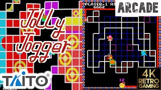 Jolly Jogger Arcade ( Taito 1982 ) 4k Gameplay