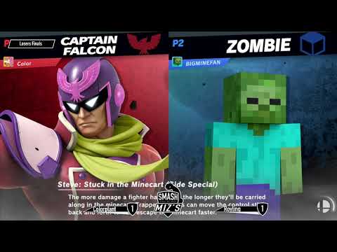 Smash @ Miz's WiFi 23 - Colorplant (Captain Falcon) vs. Royling (Steve) Losers Finals